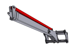 Навесное оборудование удлинитель стрелы крановый гидравлический для 